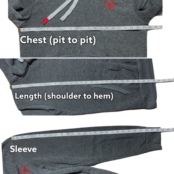 Siimhwrss Hoodie Sweater Pull Over Front Pocket XLarge - Picture 7 of 10